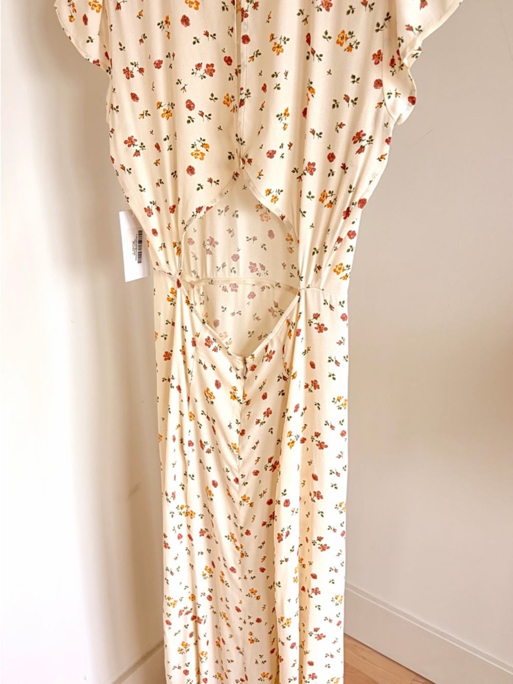 Reformation Gavin Dress Bellagio (NWT) Floral Midi Dress with High Front Slit - Picture 4 of 12